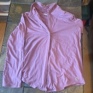 Carve Designs Plum Long Sleeve Cardigan